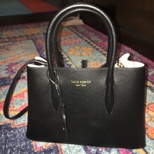 Kate Spade Small Eva Satchel Black NWT